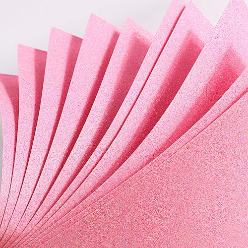 Vista 65 de 10 hojas de espuma con purpurina para manualidades, papel de cartulina A4, papel adhesivo autoadhesivo para construcción de Navidad, álbum de Azul
