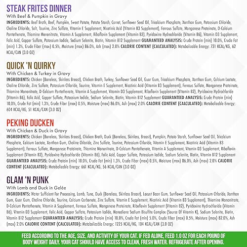 Miniatura 6 de Weruva Truluxe - Alimento para gatos, paquete variado, Truturf, comida húmeda para gatos, latas de 3 onzas (paquete de 24)