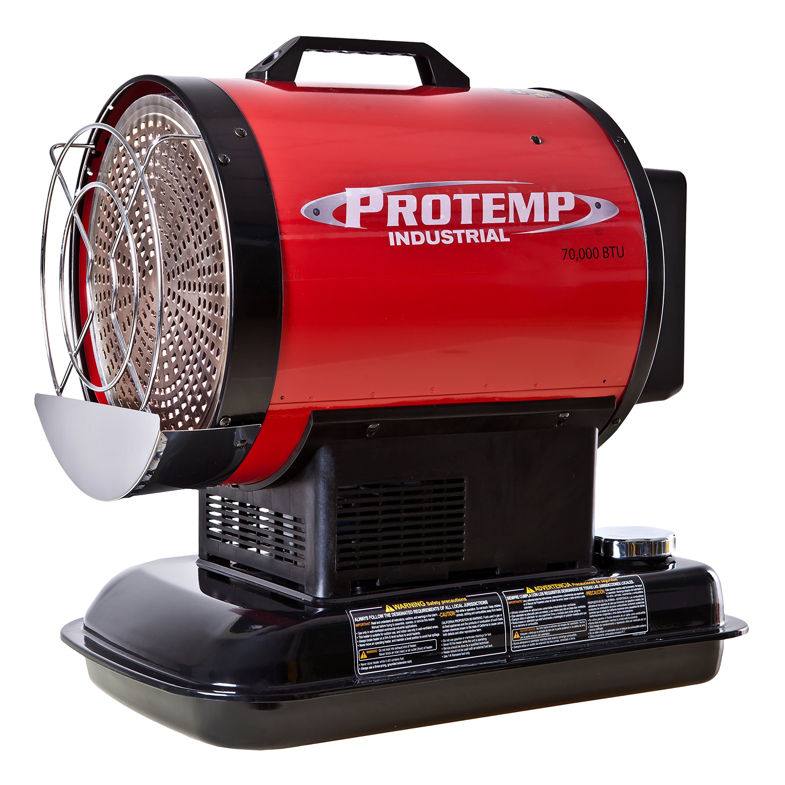 Amazon.com: Pro-Temp PT-70-SS 70,000 Btu Kerosene Radiant Sun Stream Heater,  L, Red/Black : Home u0026 Kitchen