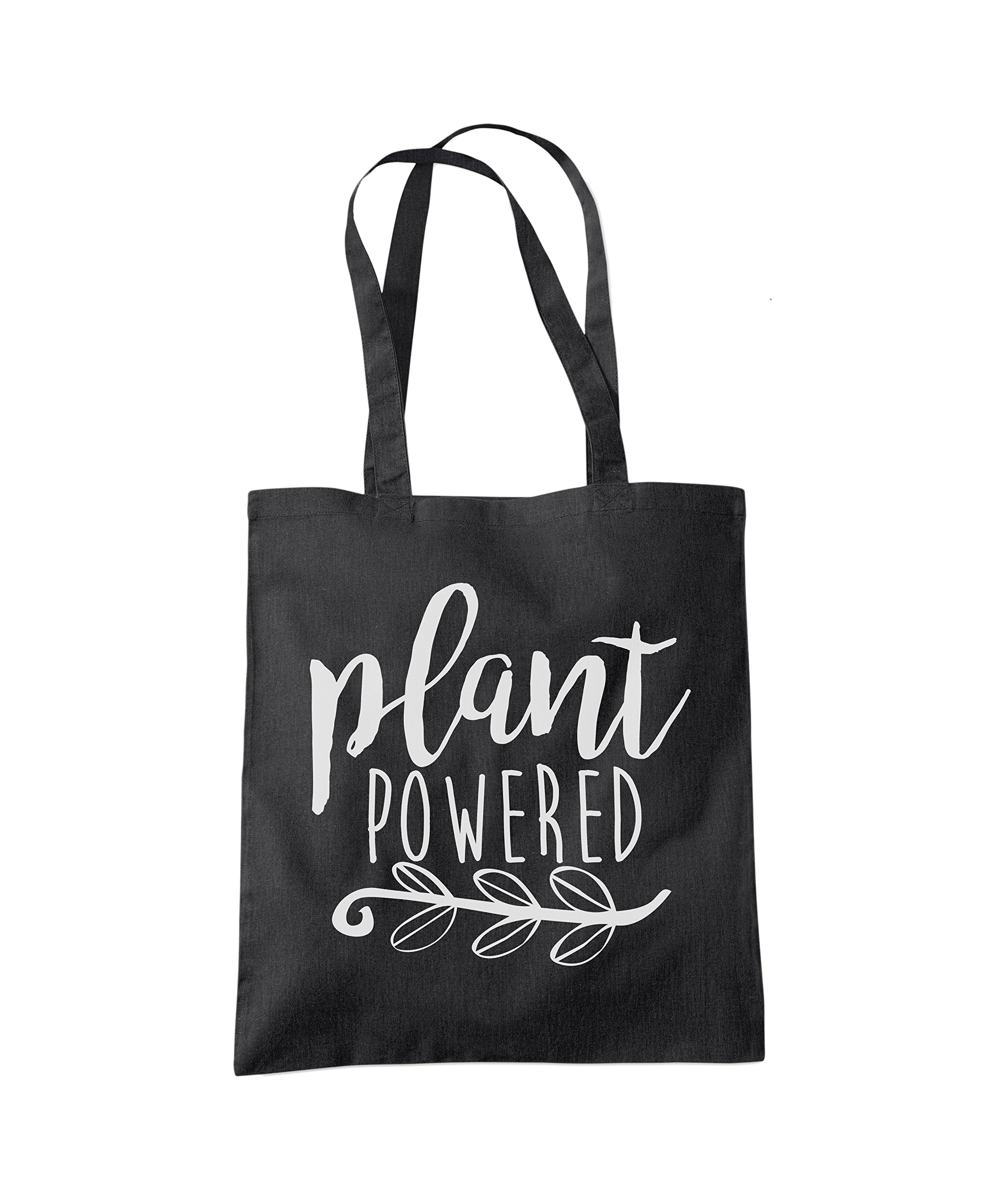 Hotscamp Women's Black Plant Powered Tote Bag - One Size