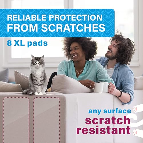 Miniatura 6 de Protector de muebles antiarañazos para gatos, protector de arañazos de sofá contra gatos, protección de muebles contra arañazos de gatos (6)