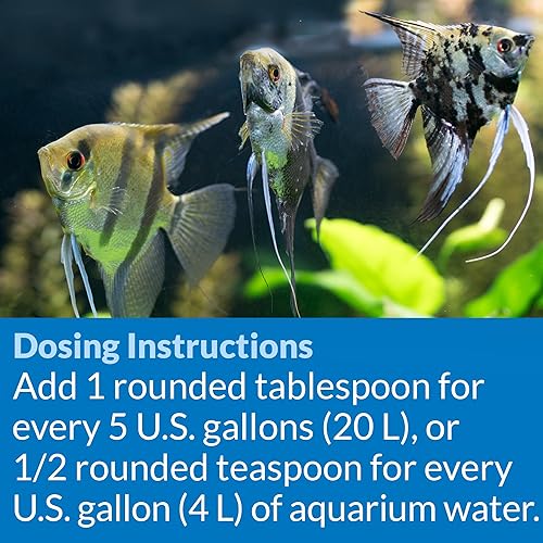 Miniatura 7 de Sal de acuario de agua dulce API, 16 onza, Negro