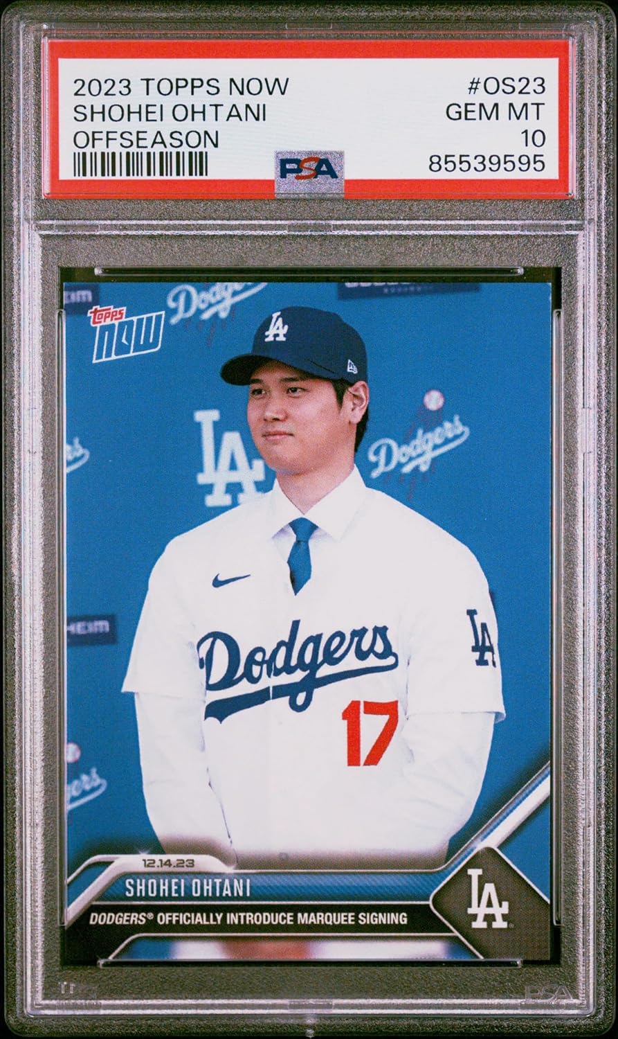 大谷翔平 2023 TOPPS NOW WBC #WBC-8(PSA鑑定済：9) 99枚限定大谷