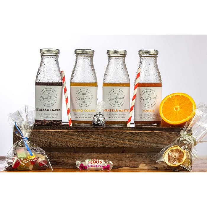 Buy Premium Cocktail Gift Box 4 Cocktail Thoughtful Box Ready To Drink Just Add Ice, Shake