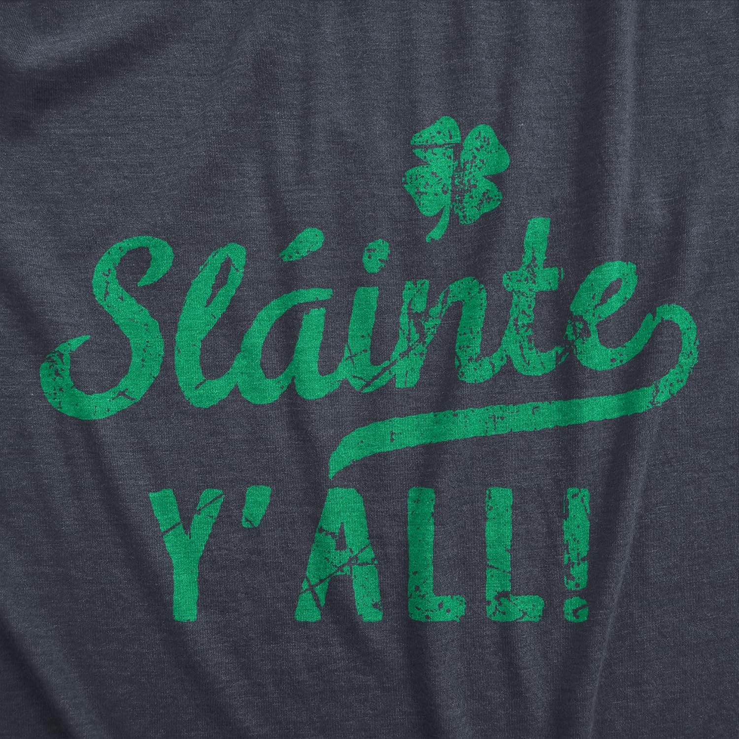 Womens Slainte Yall T Shirt Funny St Paddys Day Parade Good Health Toast Tee for Ladies - Image 2