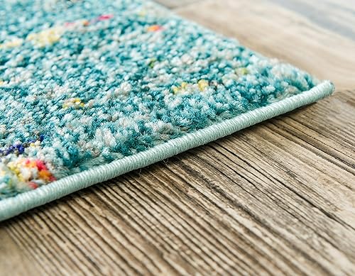 Miniatura 10 de Unique Loom Vita Collection - Alfombra vintage tribal del suroeste sobre teñida, rectangular, 5 pies 0 pulgadas x 8 pies, 0 pulgadas,