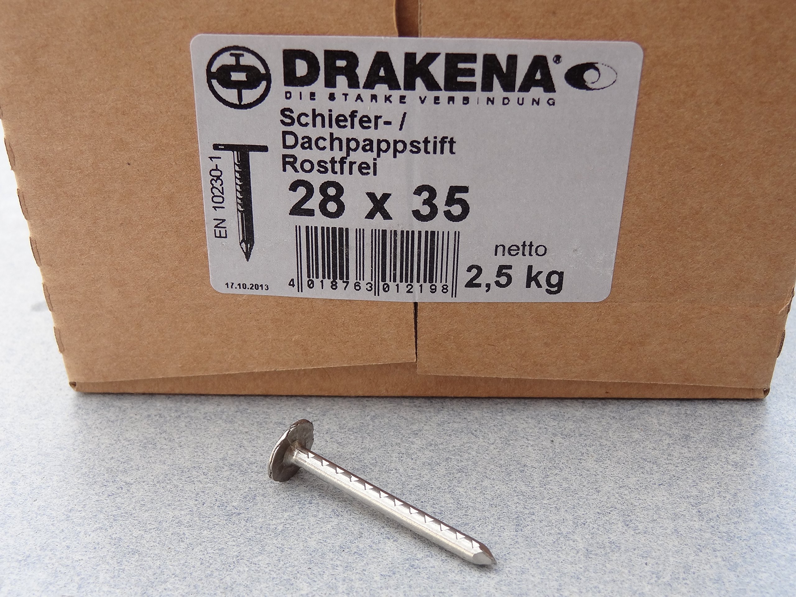 Ardesia Nagel 2,8 X 35 in acciaio inox da 2,5 kg