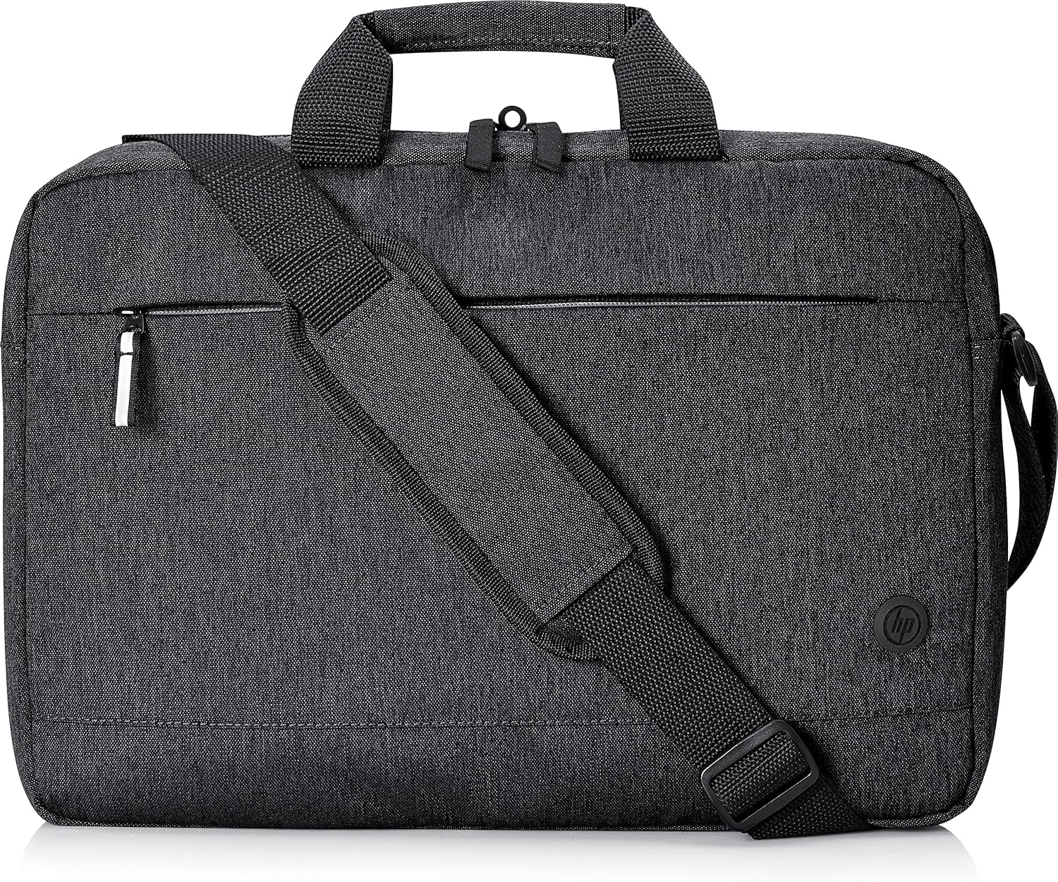 HP Laptop | 15,6" FHD Display | Intel Celeron N4500 | 4 GB DDR4 RAM | 128 GB SSD | Intel UHD Graphics | Windows 11 Home im S-Modus | QWERTZ Tastatur | Silber mit HP Prelude Pro Laptop-Tasche, Schwarz