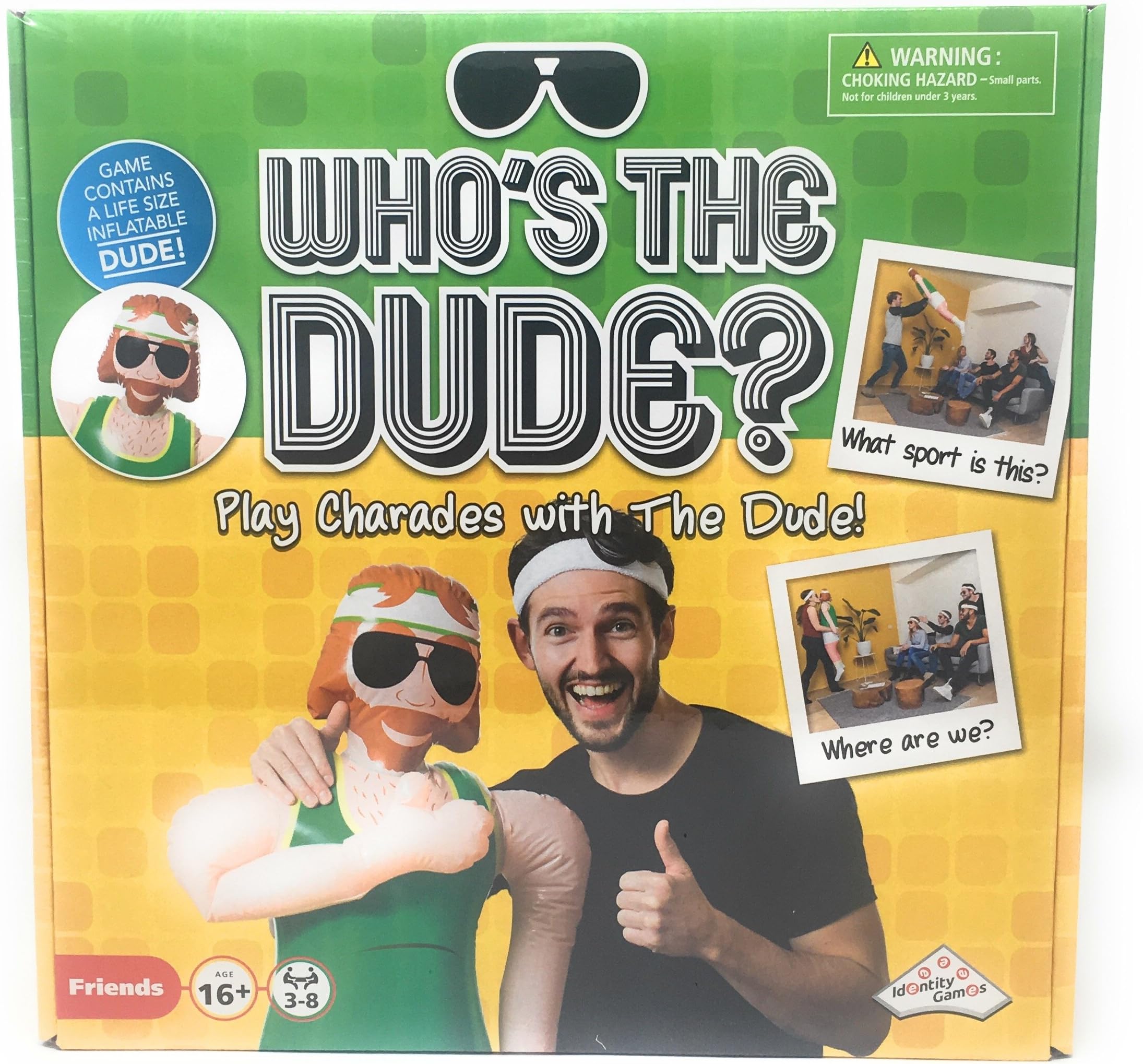 Identity Games Who's The Dude? Party Charades