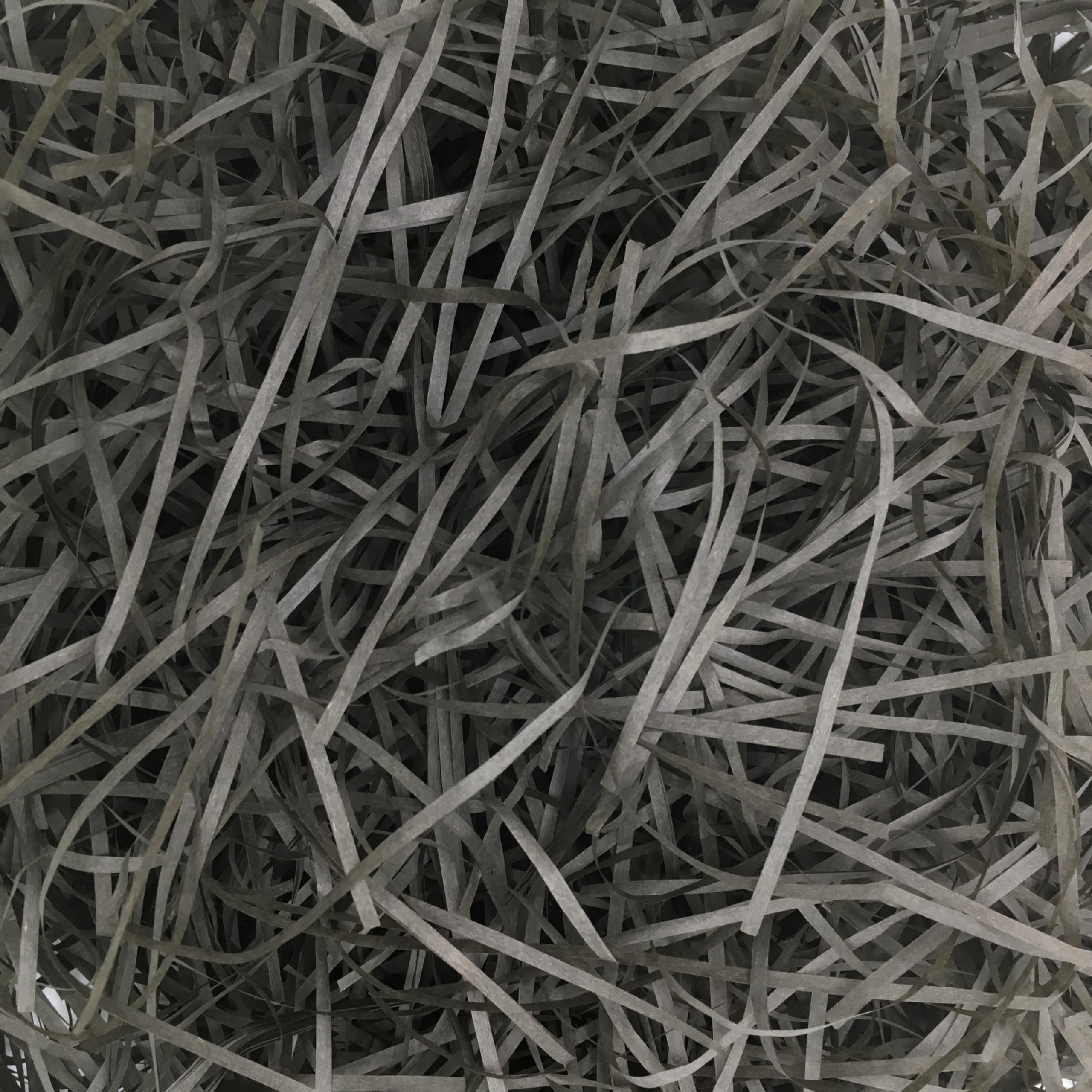 woodluv 500g Decorative Shredded Paper for Gift Boxes, Tissue Fill, Gift Hamper Basket Filler, Gift Packaging - Black