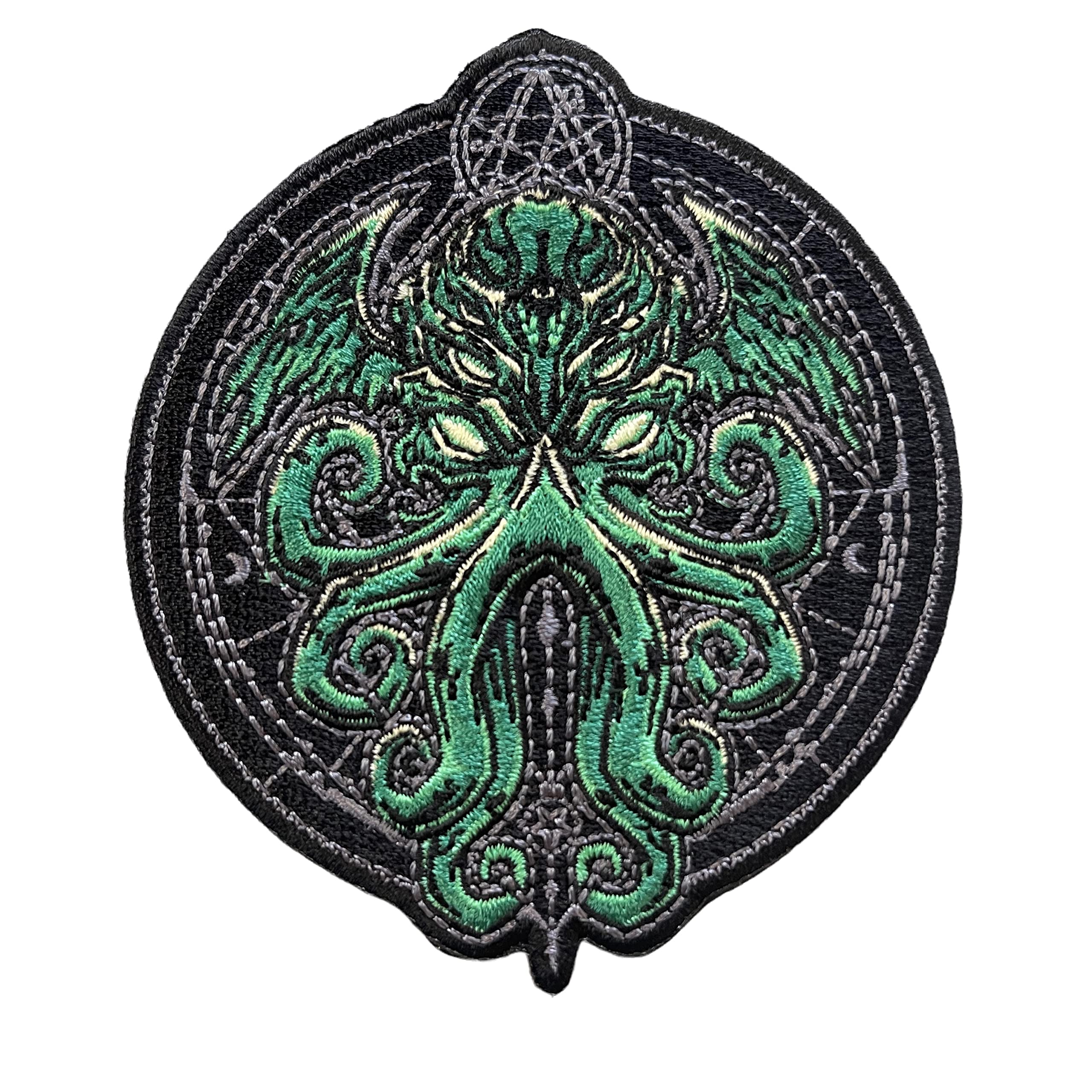 Cthulhu Circle Lovecraft Embroidery Morale Patch