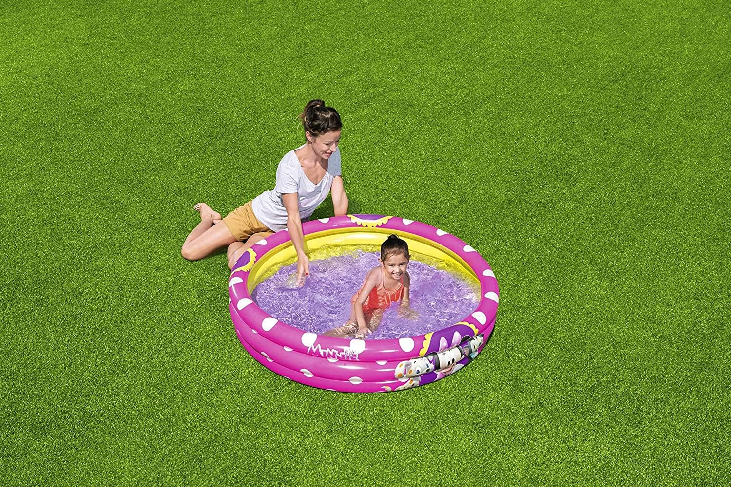 Bestway 91079 Piscina per bambini Minnie da 122X25 cm