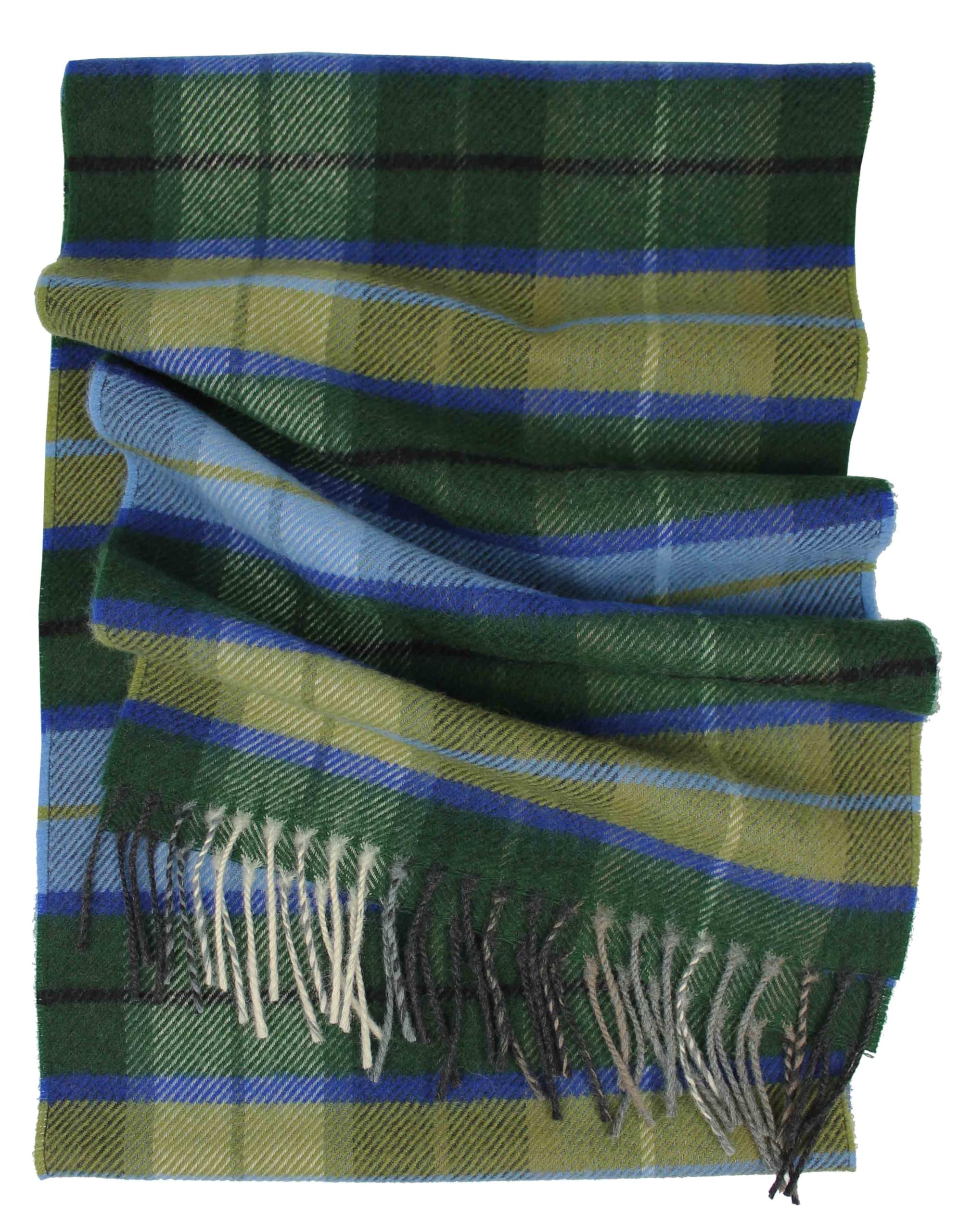 Rotfuchs Winterschal & Warm Karo modisch Mehrere Farbstellungen Wolle Made in Germany