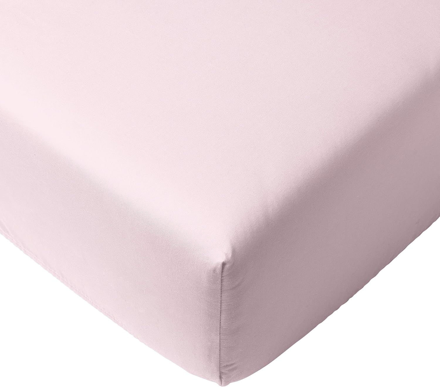 Crib Sheets for boy Girl - 100% Cotton Fitted Crib Sheet Set - Perfect for Baby Boys and Girls - Fits Standard Toddler Mattress (Light Pink)