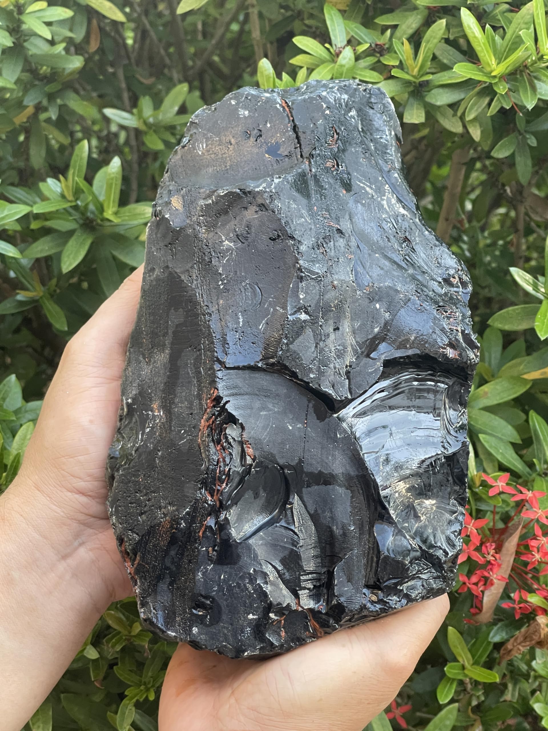 オブシディアン　ブラック　XL Amazon.com: GAF TREASURES Extra Large Black Obsidian Rough Stones