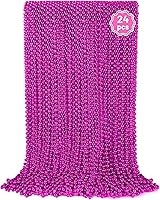 Vista 40 de YAXINRUI 30 piezas cuentas de Mardi Gras, collares de cuentas para fiesta de Mardi Gras, Navidad, San Patricio, regalos de fiesta, accesorios de 10