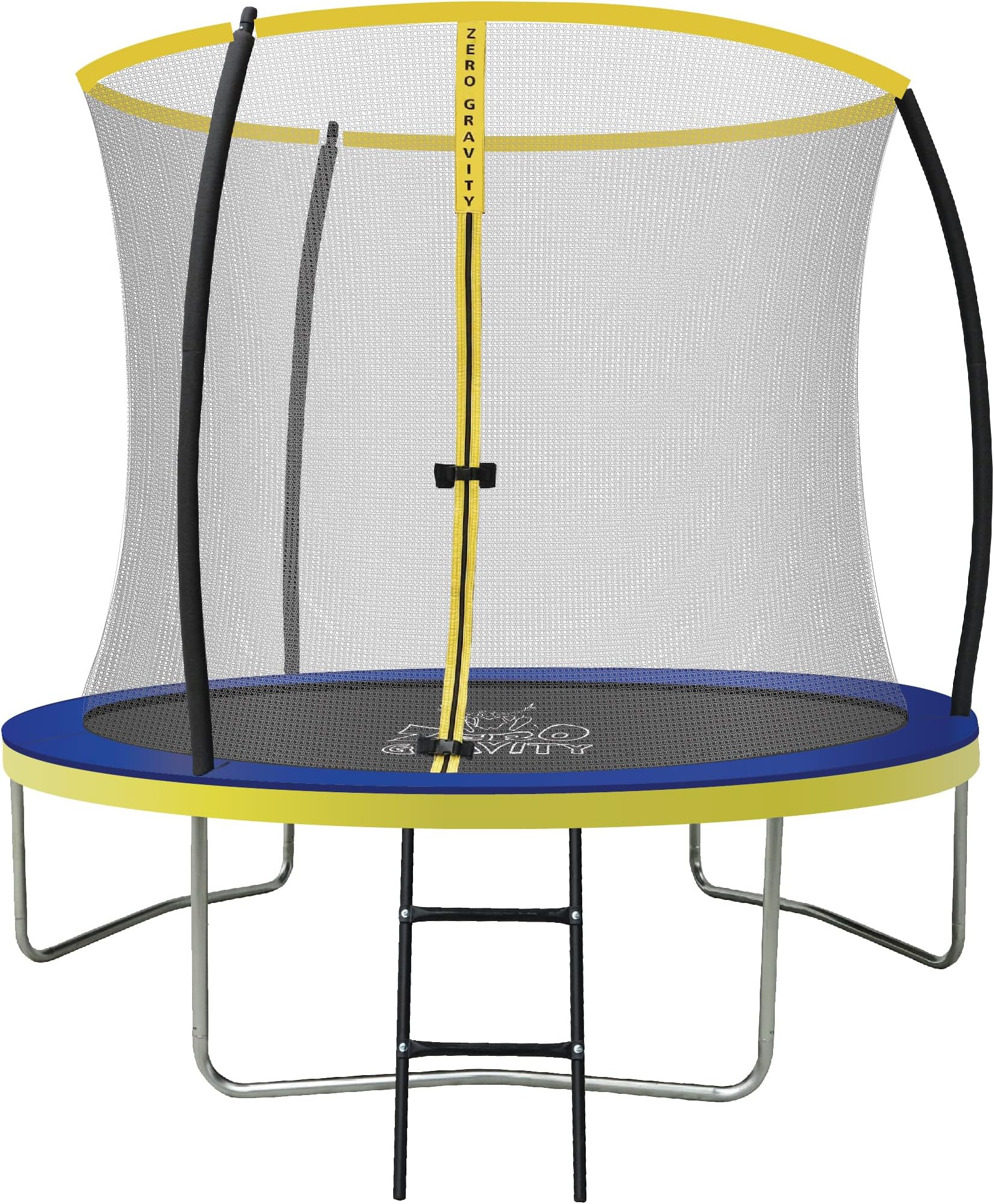 Ultima 4 6ft / 8ft / 10ft / 12ft /14ft Trampoline Round with Safety Enclosure Netting and Ladder…