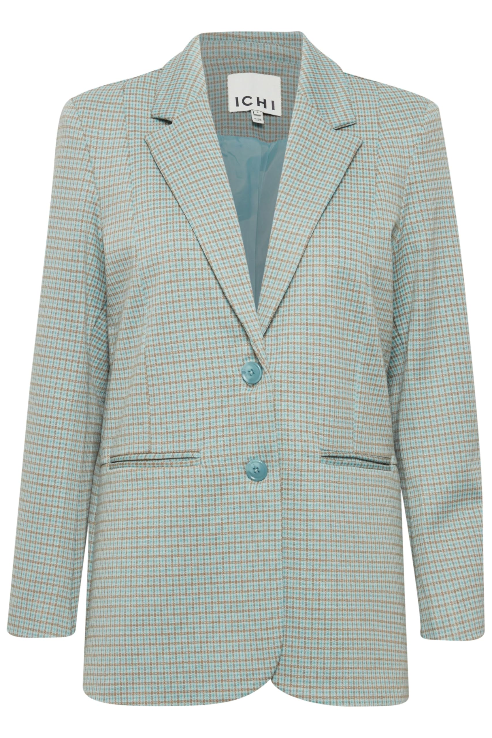 ICHI IHKATE Cameleon Oversize BL Damen Blazer Jackenblazer 70% Polyester, 28% Viskose, 2% Elasthan Loose fit