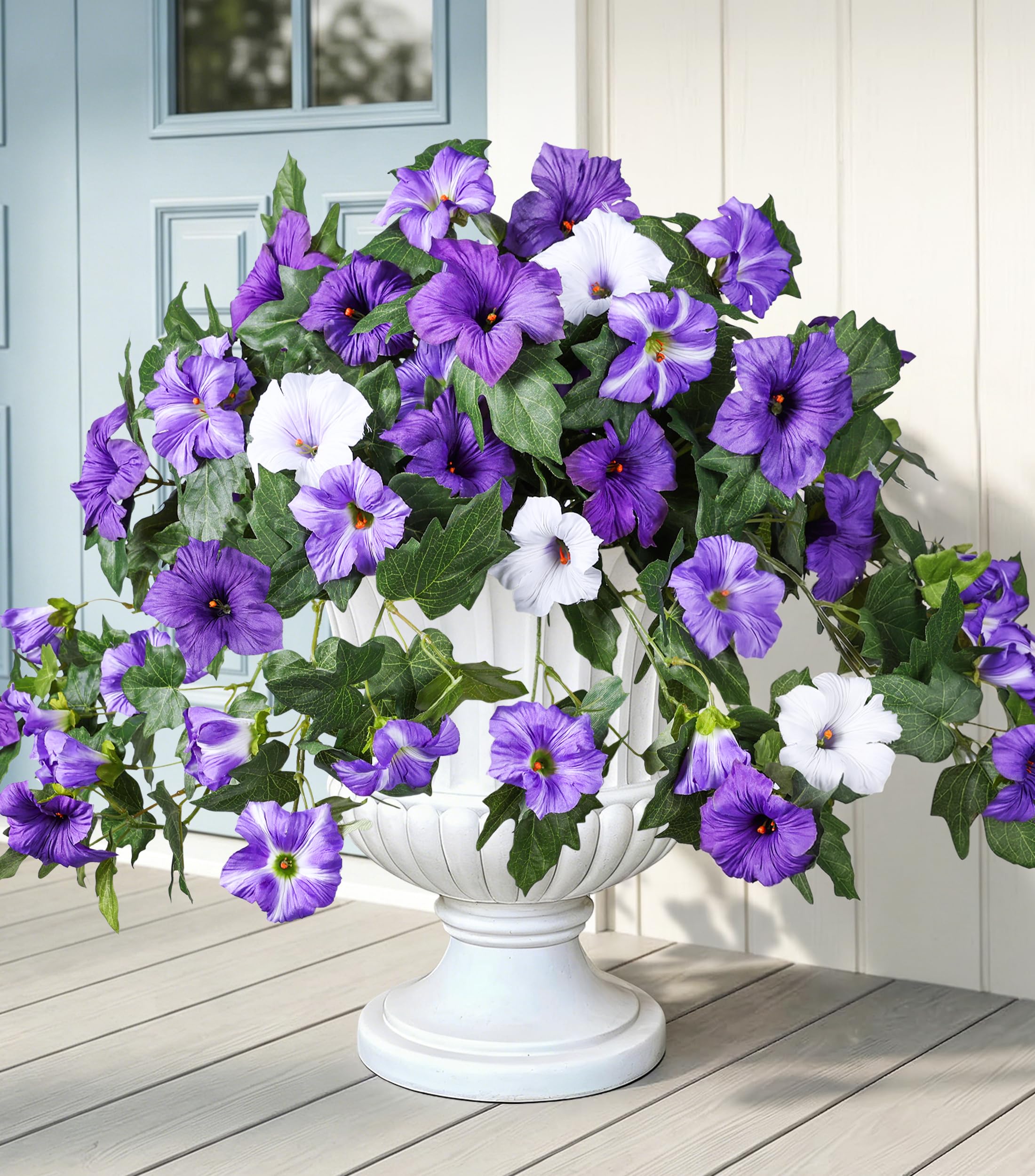 Amazon.com: HyeFlora Artificial Flowers for Outdoors 2PCS Faux