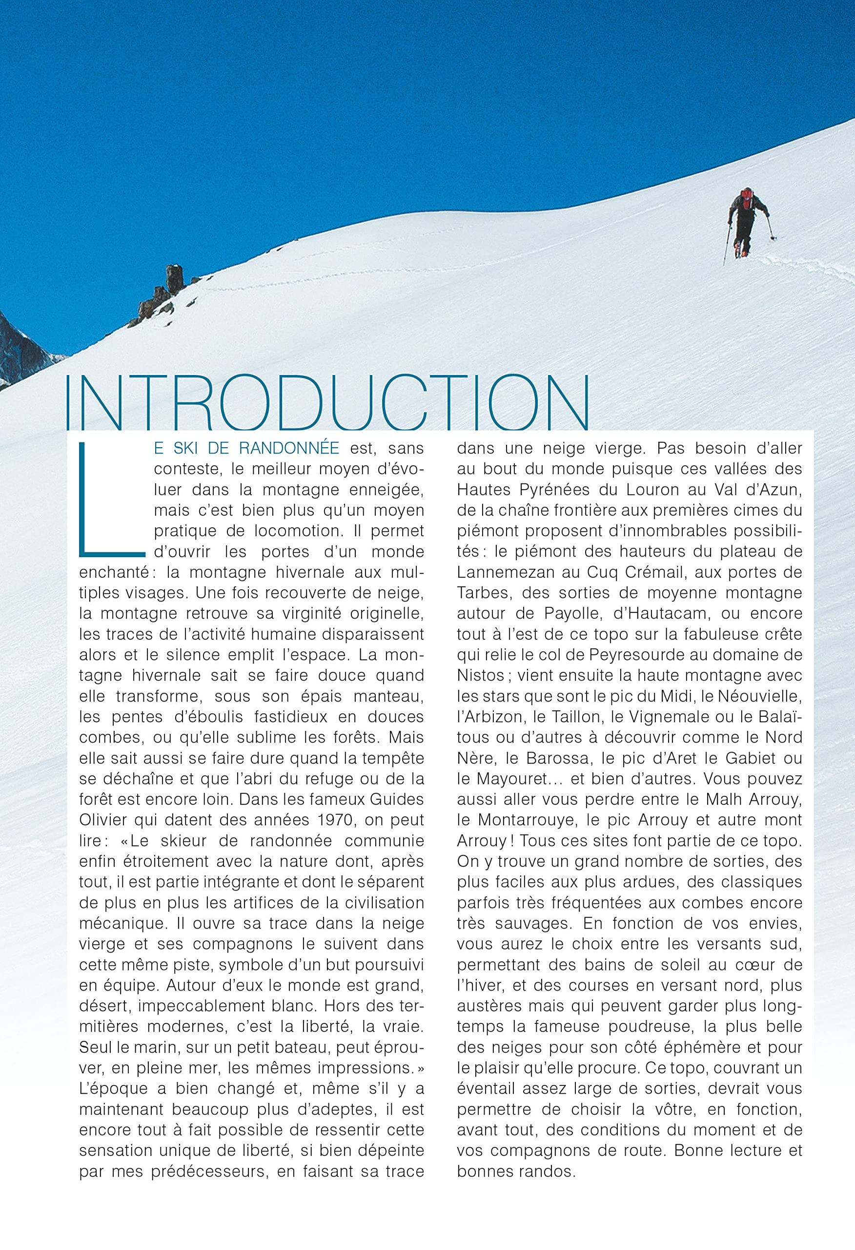 Ski de randonnée Hautes-Pyrénées: 128 itinéraires - Vallée de Gaves, Campan, Aure et Louron