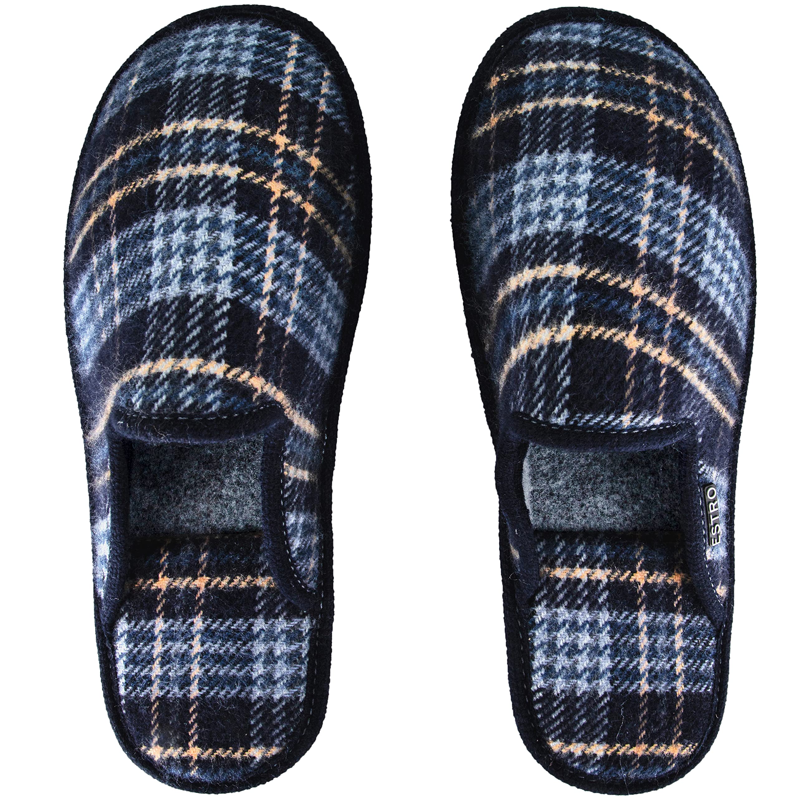 ESTRO Chausson Homme Pantoufles Hommes - Pantoufle Homme Mules Chaussons pour Hommes F17