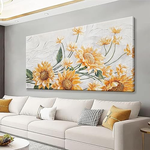Suconvng Lienzo decorativo para pared, sala de estar, decoración de pared del hogar, lienzo moderno, 29 x 58 pulgadas, arte de pared grande,
