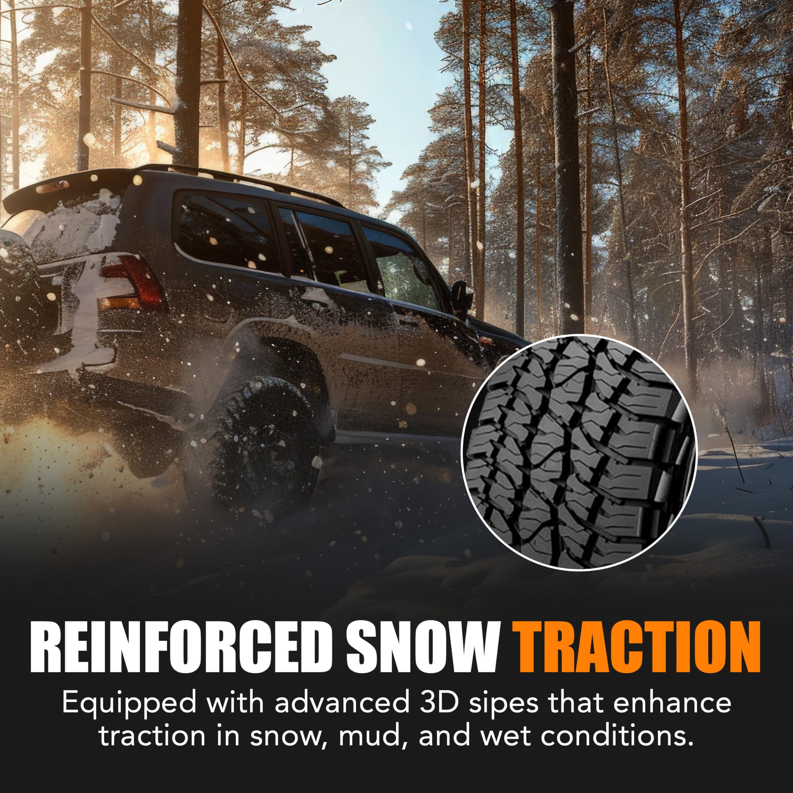 31X10.50R15 6P 109S Nexen Roadian ATX All Terrain Tires, Light