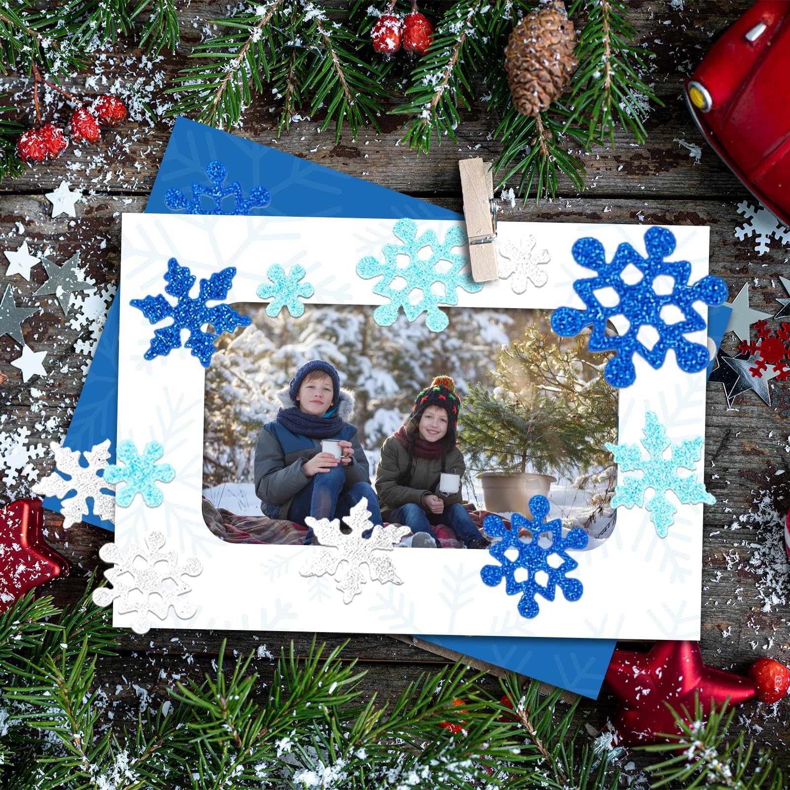 Holiday Picture Frame Craft