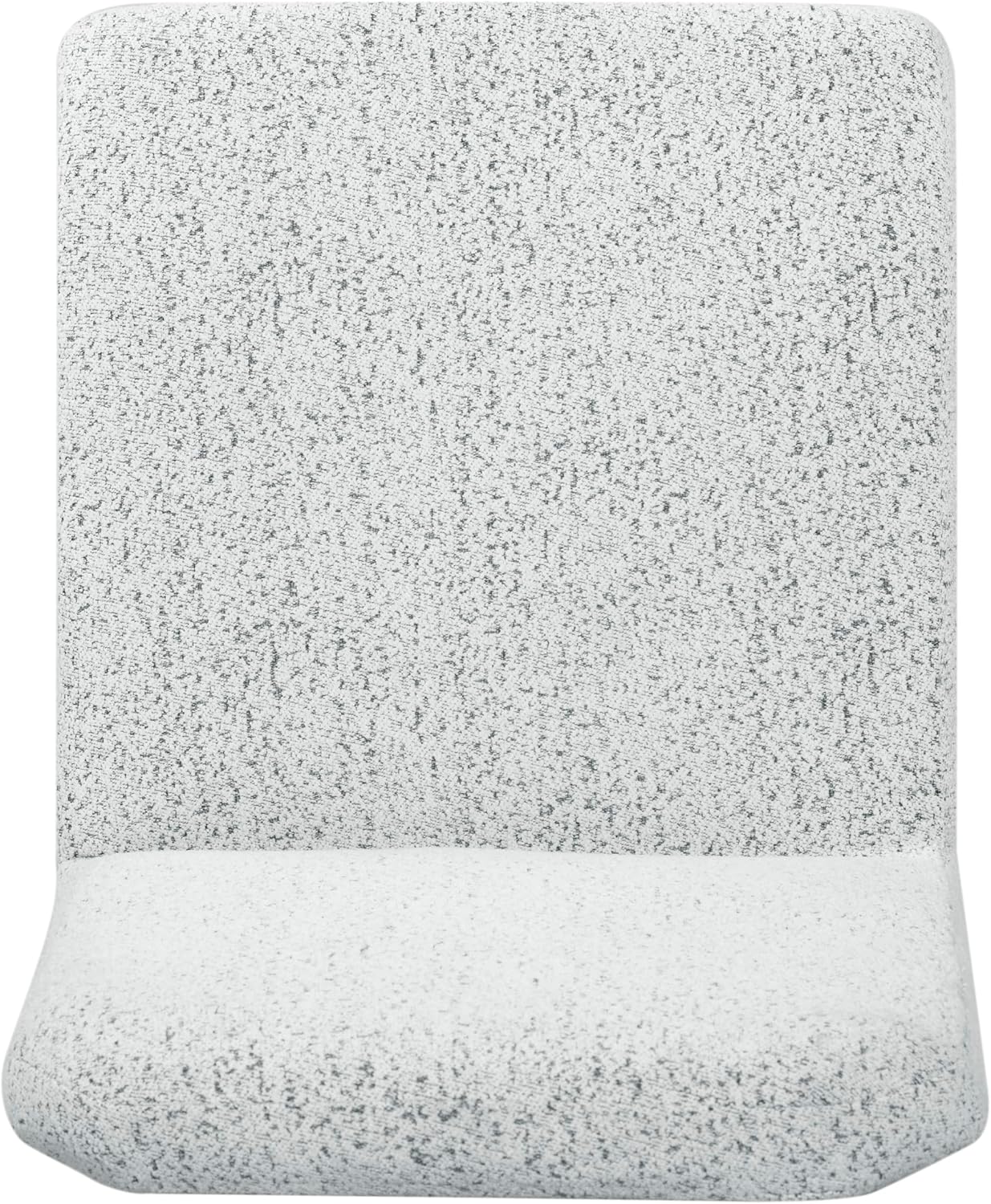 SAFAVIEH Couture Collection Maricelle White Boucle/Black Dining Chair Set of 2 (Fully Assembled)
