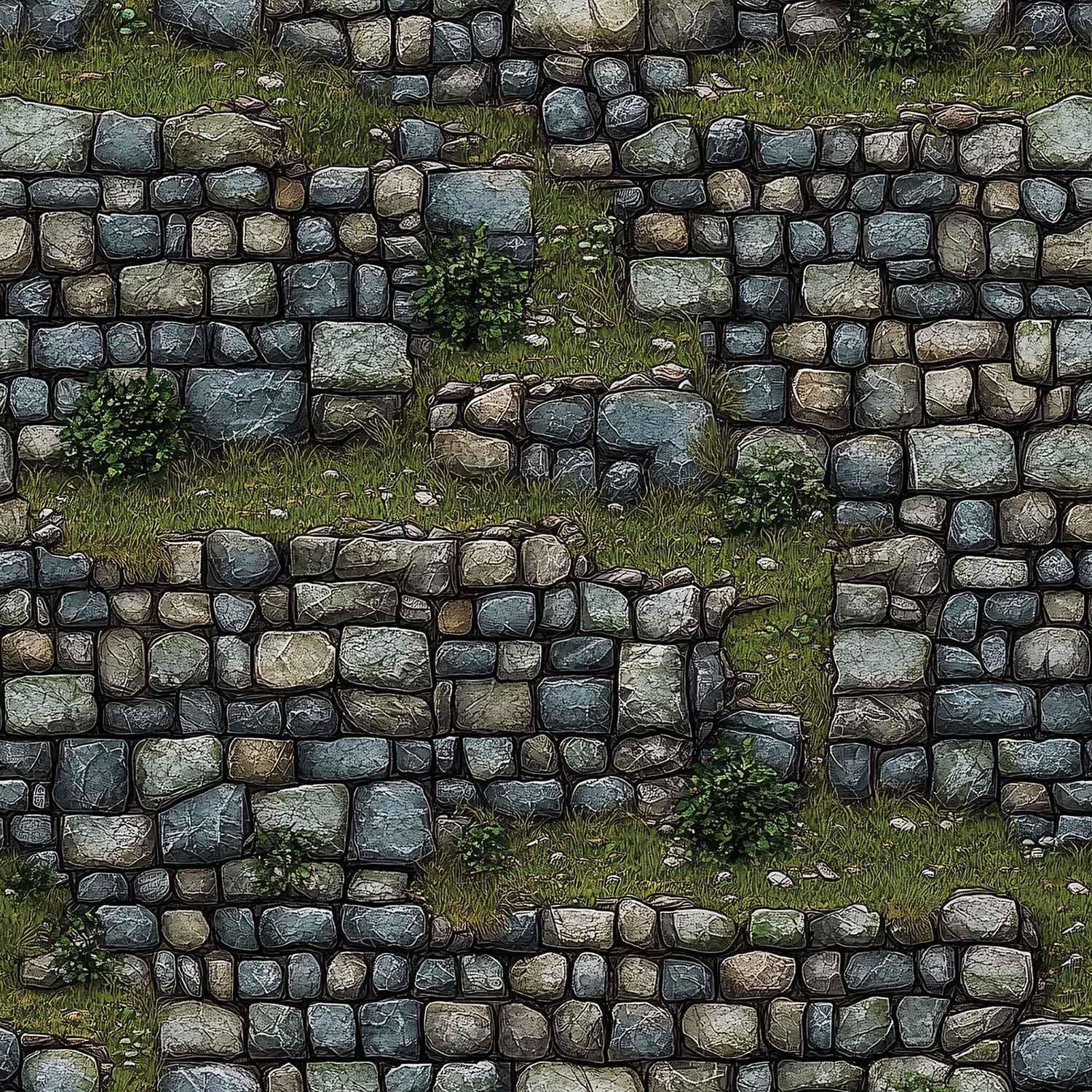 Farmhouse Rustic Stone Wall Peel and Stick Wallpaper – Vintage Rock Brick Wallpaper Design for Home Decor | Self-Adhesive, Waterproof Vinyl, 17.7" x 118"