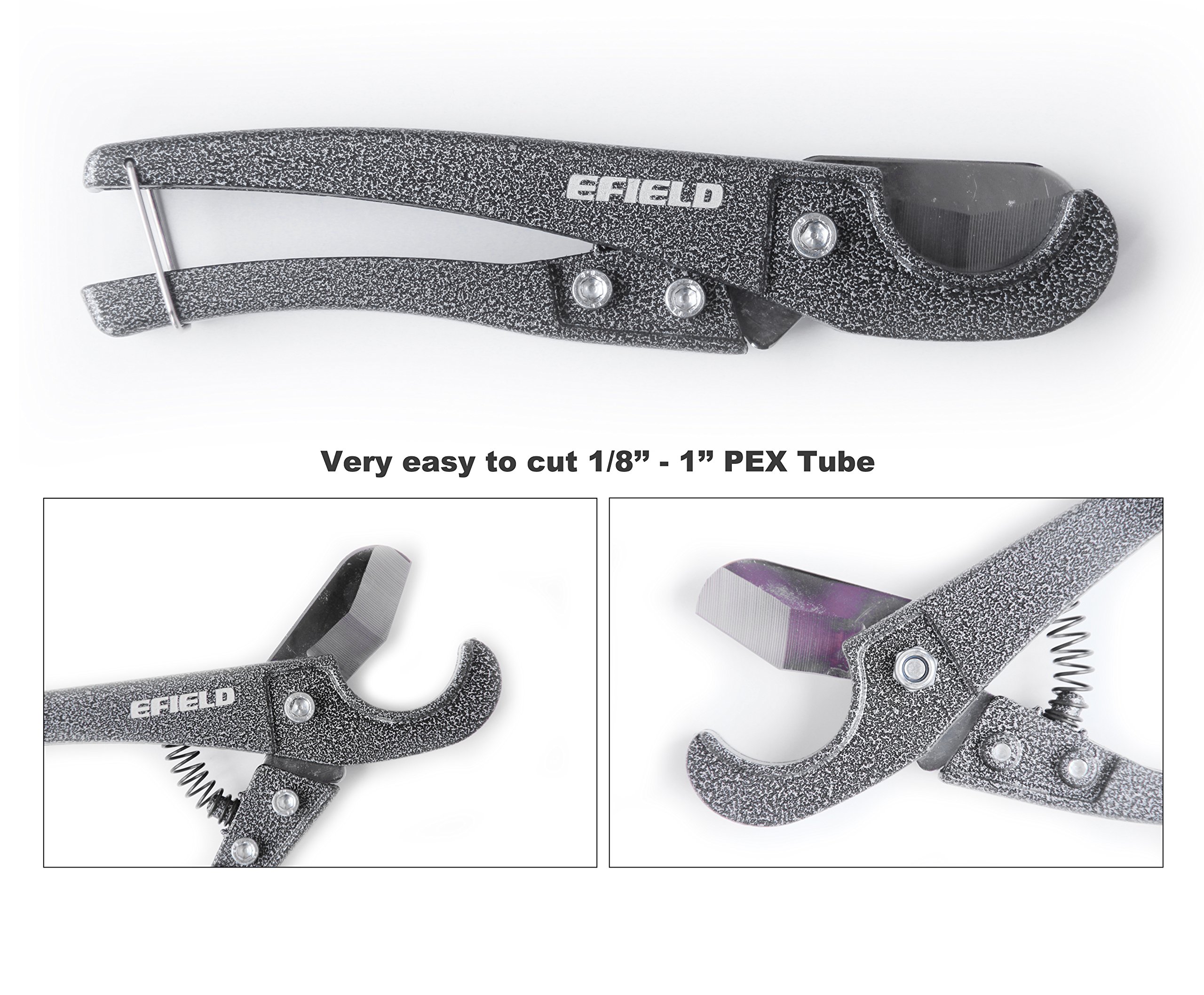 PEX Cinch Crimp Tool With 30 Stainless Steel Clamps (1/2 - Foto 2