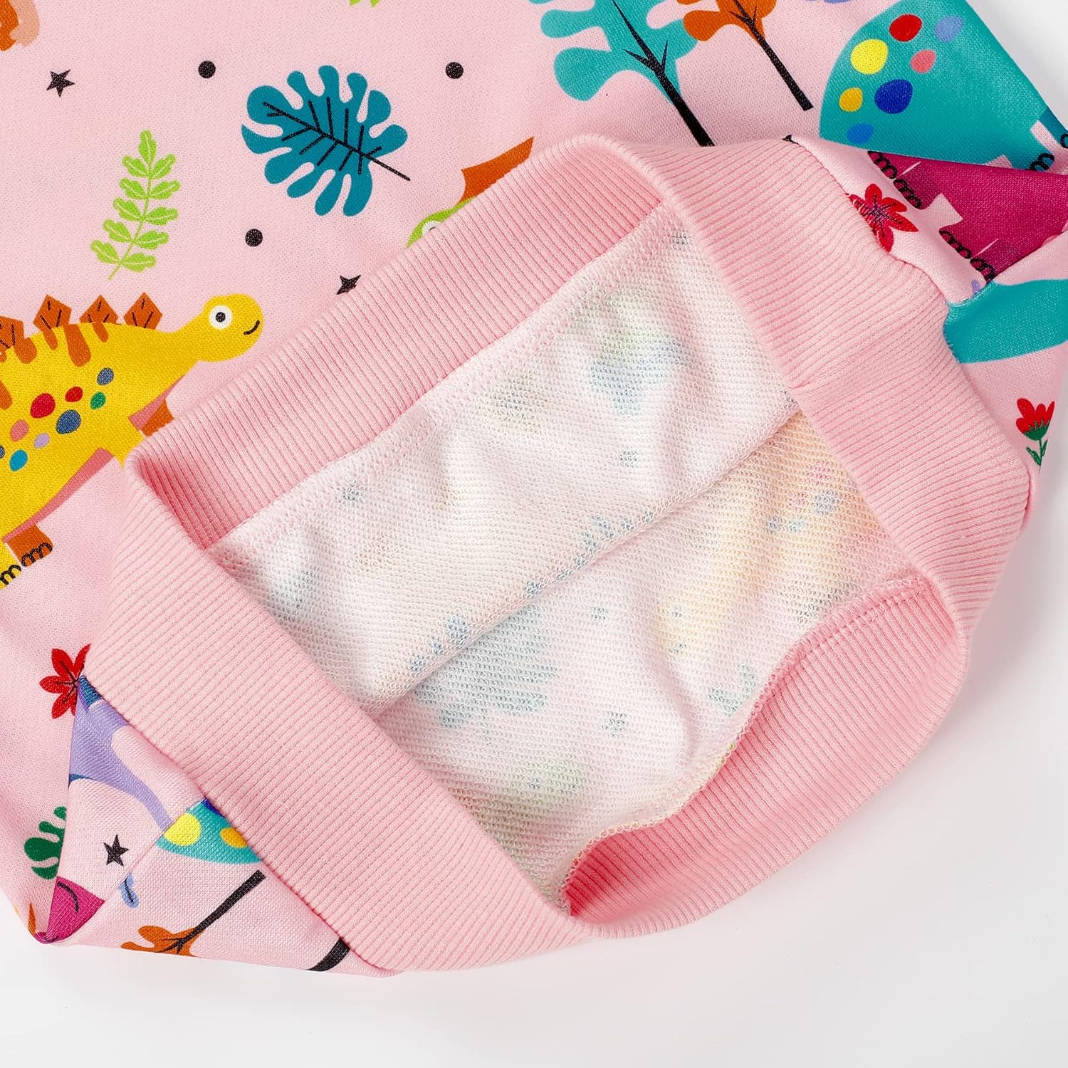 RETSUGO Girls Rainbow Stripes Unicorn Pullover Hoodie Long Sleeve Sweatshirt Tops with Kangaroo Pocket Winter Clothes 2-7T - Image 5