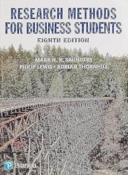 Research Methods For Business Students