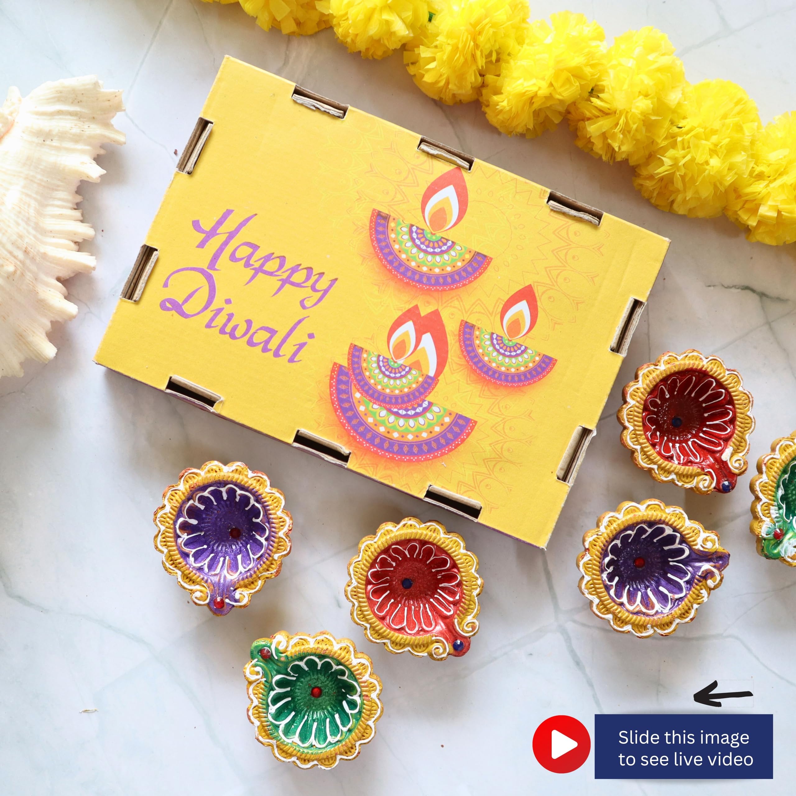 Diwali Diyas - Terracotta Lanterns by Indian Karigar -6