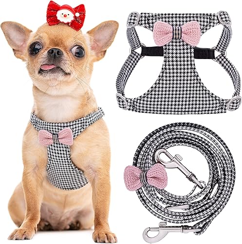 Miniatura 8 de Arnés sin tirones para perro, con correa multifunción, pechera ligera, suave y ajustable para mascota, no ahorca, chaleco a prueba de escape, con