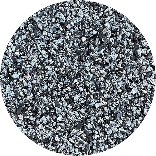 Miniatura 42 de GAF TREASURES Chips de piedras preciosas semidoradas de 0.5 libras, con diseño de ojo de tigre dorado, mini cristales triturados con ojo de tigre