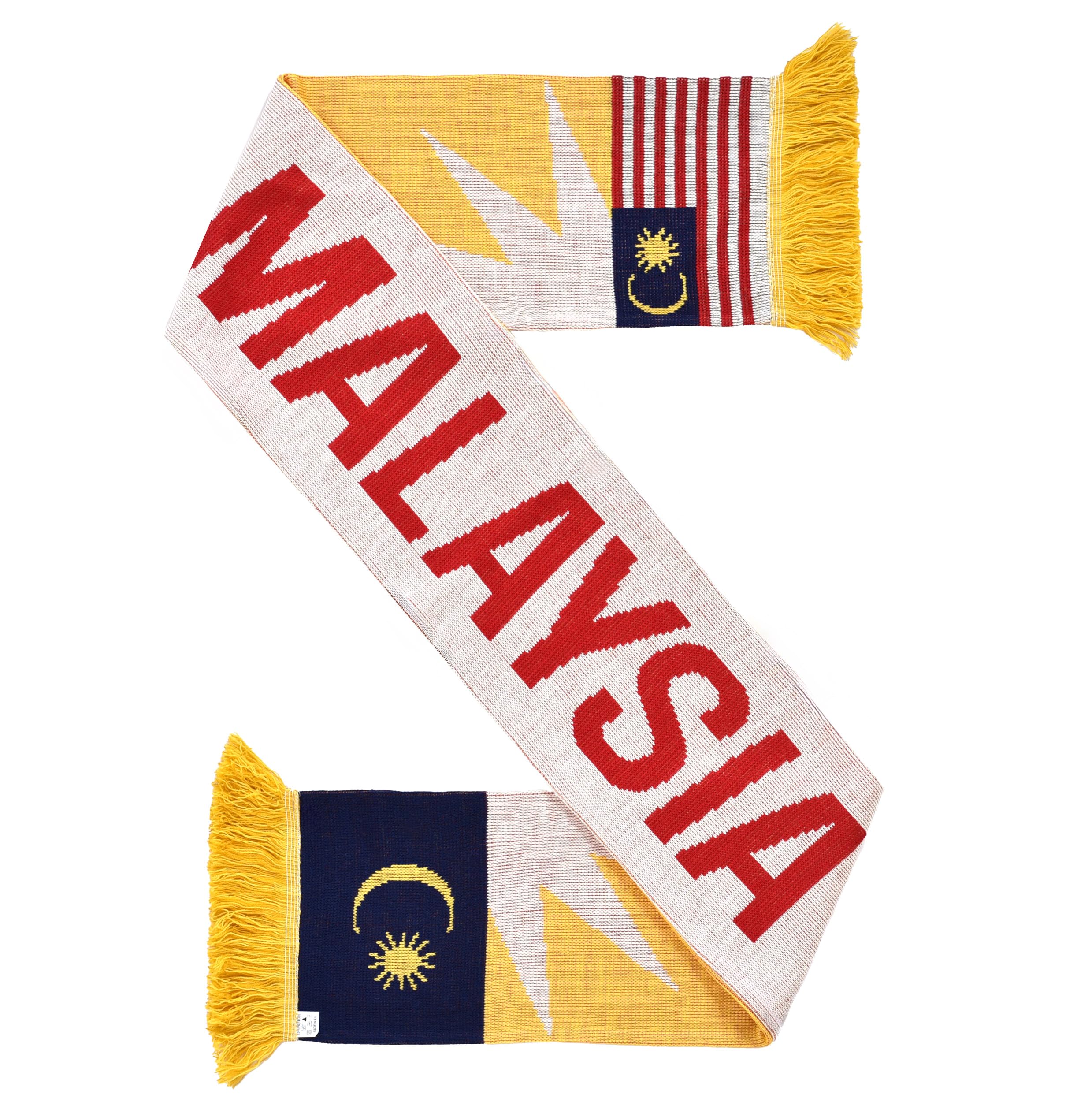 Euroscarves Malaysia Soccer Knit Scarf