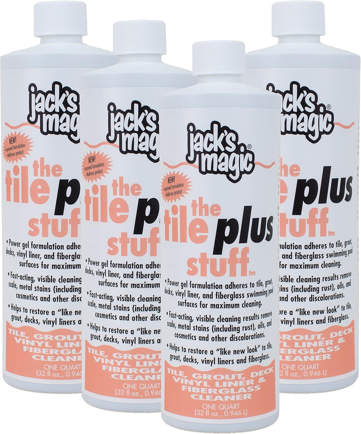 Jack's Magic The Tile Plus Stuff (1 qt) (2 pack)