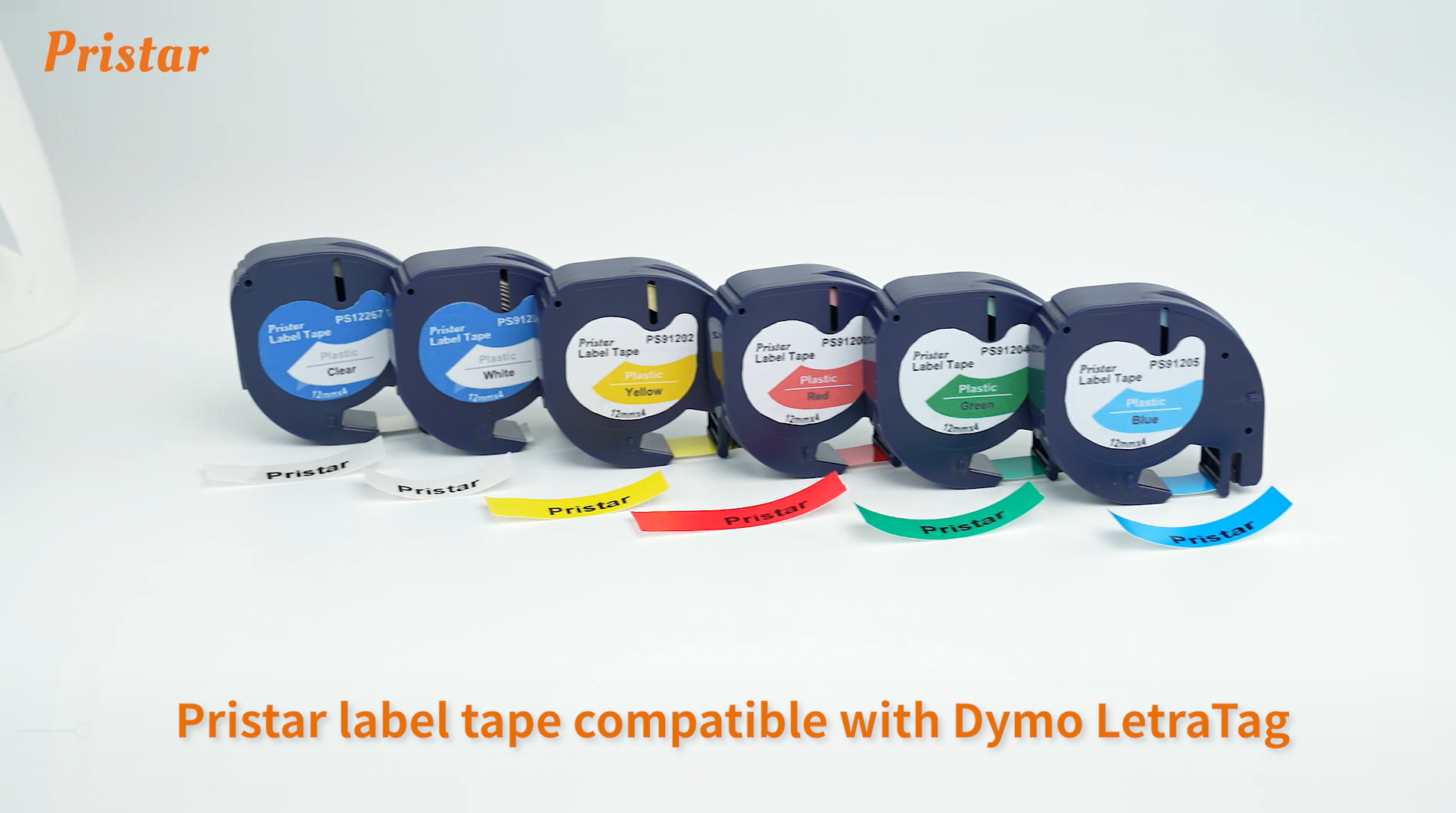 Pack 6 Cintas Para Etiquetadora Dymo - 12mm X 4m, Varios Colores