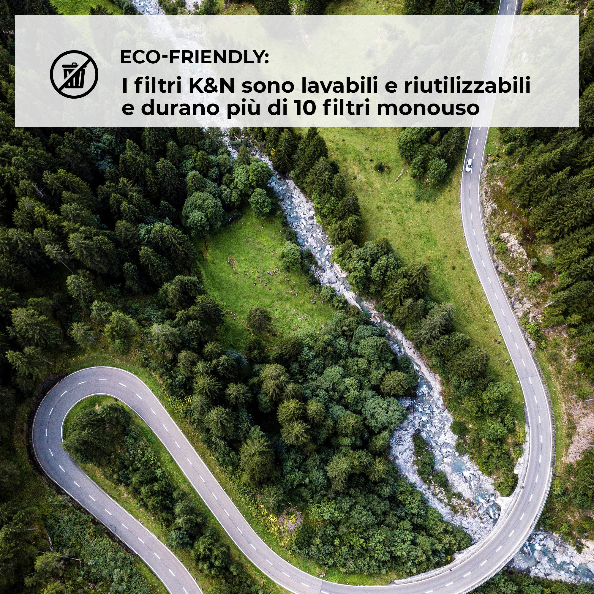 K&N E-3120 Filtri Aria Sostitutivi Auto, Lavabile e Riutilizzabile