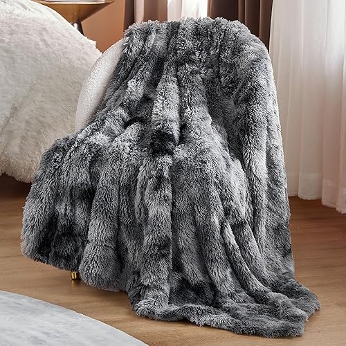 Miniatura 6 de Bedsure GentleSoft Manta de Tiro de Piel Sintética Esponjosa y Suave para Sofá, Forro Polar Sherpa Suave Regalos Acogedores para Mujeres, Manta de