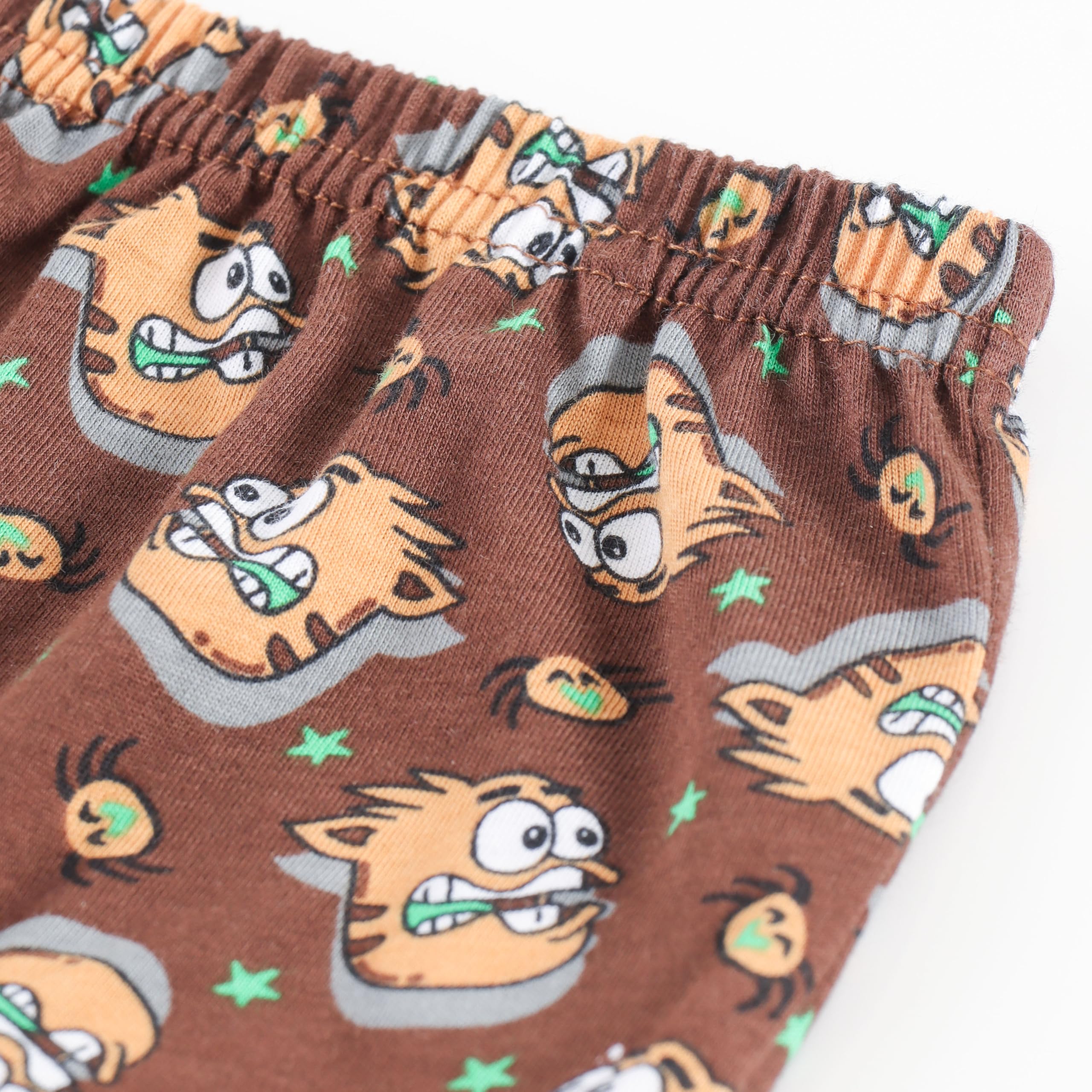 ESSA Super Print 10-Pack Kids' Drawer Trunks | Unisex Multicolor Underwear for Boys and Girls | Mid Rise | 100% Soft Cotton Fabric with Fun All-Over Print Pattern | 60 CM 3