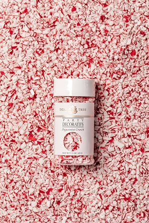 India Tree Peppermint Crunch Decoratifs, 2.3 Ounce