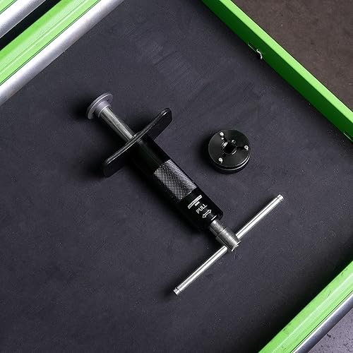 Miniatura 7 de OEMTOOLS 35058 Herramienta de rebobinado de pistón de pinza de freno, herramienta de retroceso de pinza de freno con resorte, herramienta universal