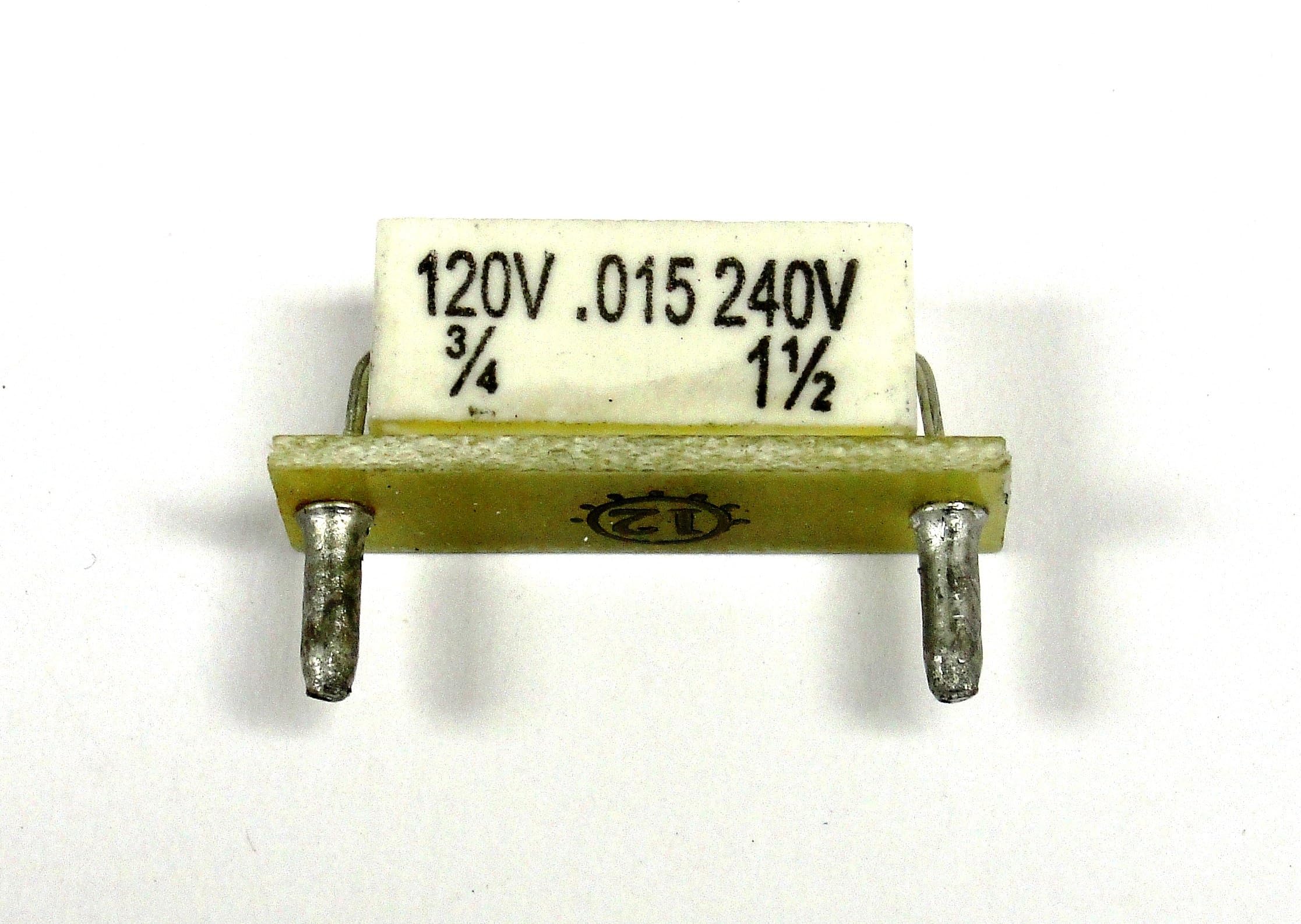 9842 .75HP at 90VDC, Plug-in Type, 015OHM, 1.5HP at 180VDC, Horsepower Resistor