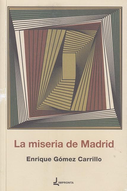 Portada de La miseria de Madrid