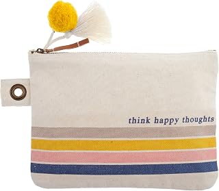 Karma Women Cotton Canvas Carry All Happy Thoughts