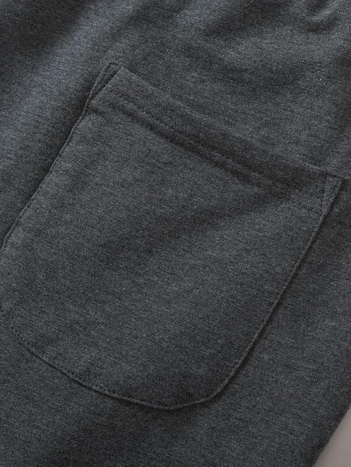 Weintee Men's 38" Long Inseam Tall Cotton Sweatpants Open Bottom - Image 5