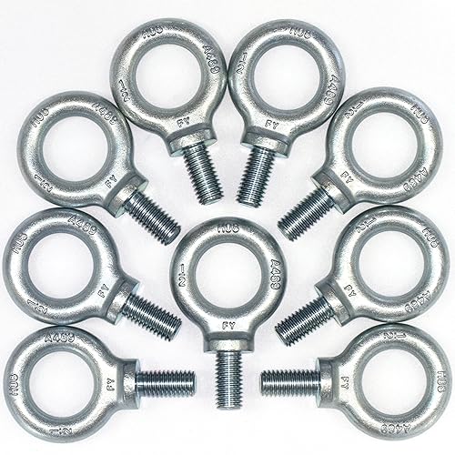 Miniatura 9 de 3 pernos de ojo de hombro de elevación de 7/16"-14 x 1-3/8" Autocolorido