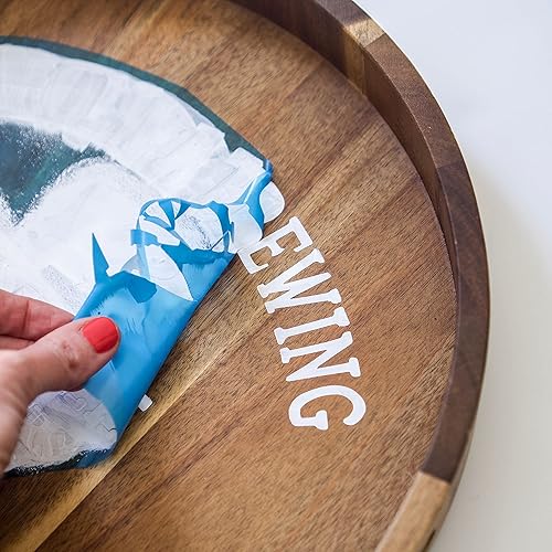 Miniatura 6 de Oramask 813 - Rollo de película para plantillas de 12.125 pulgadas x 25 pies para Cricut, Silhouette, Cameo, cortadores de manualidades